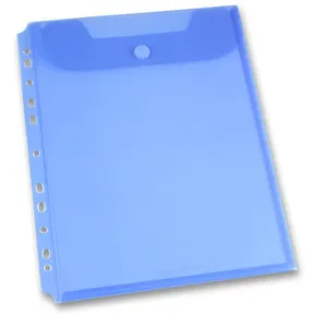 Hängemappe FolderMate Clear blau, A4