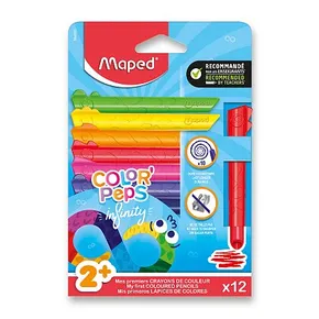 Maped Infinity Kidy Jumbo Buntstifte – 12 Stück