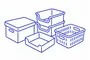 Aufbewahrungsboxen, Behälter und Körbe - ilustrativní obrázek