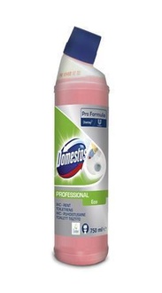 Papírenské zboží - Čisticí prostředek na WC "Professional Eco", fresh, gel, 0,75l, DOMESTOS
