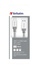 Papírenské zboží - USB-Kabel, Silber, 30 cm, USB-C 3.1 - USB-A, VERBATIM