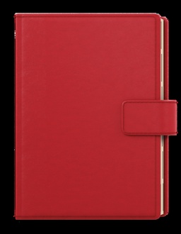 Papírenské zboží - Týdenní diář - Oskar - Elite - A5 - červená