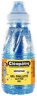 Papírenské zboží - Třpytivý gel 250 ml Modrá, CLEOPATRE