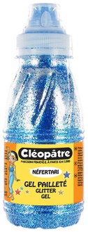 Papírenské zboží - Třpytivý gel 250 ml Modrá, CLEOPATRE