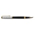 Papírenské zboží - Waterman Exception Reflections of Paris SE DLX Black GT Füllfederhalter mit M-Feder