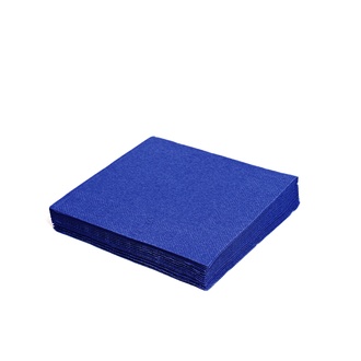 Papírenské zboží - Ubrousky 3-vrstvé, 40 x 40 cm tmavě modré [250 ks]