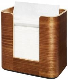 Papírenské zboží - Stolní zásobník TORK Xpressnap™ Image  N4 v provedení ořechové dřevo [1 ks]