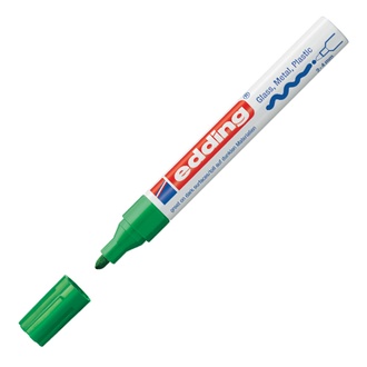 Papírenské zboží - Lakový popisovač "750", zelená, 2-4mm, EDDING