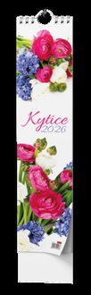Papírenské zboží - Nástěnný kalendář - Kravata -  Kytice