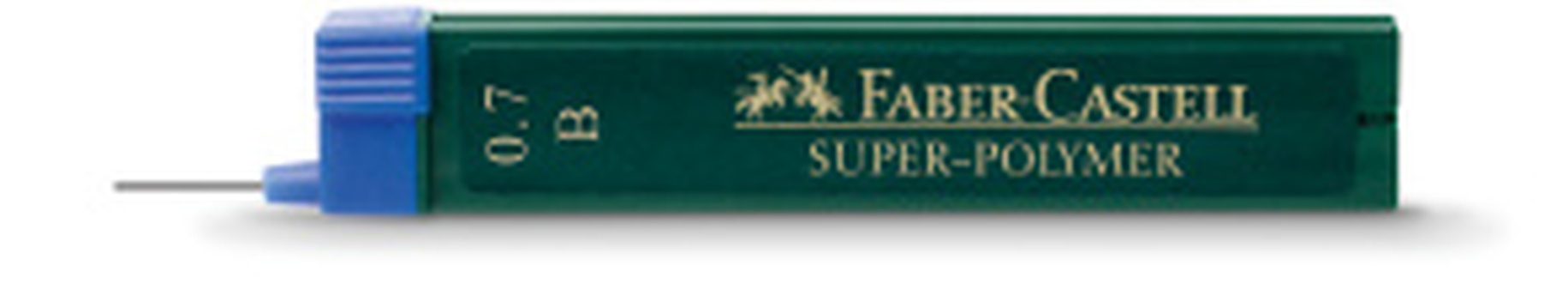 Papírenské zboží - Grafitové tuhy Superpolymer 0.7mm B Faber Castell 120701