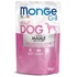 Papírenské zboží - MONGE GRILL Beutel mit Schweinefleisch für Hunde 100 g