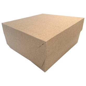 Papírenské zboží - Dortová krabice KRAFT 28x28x10 cm [50 ks]