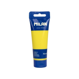 Papírenské zboží - Barva akrylová MILAN 75 ml - žlutá