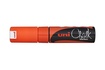 Papírenské zboží - Kreidemarker „PWE-8K“, fluoreszierend orange, 8 mm, UNI