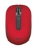 Papírenské zboží - Myš "Aera", červená, bezdrátová, optická, střední velikost, USB, TRUST