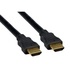 Papírenské zboží - Kabel HDMI M- HDMI M, HDMI HIGH SPEED with ETHERNET, 1m, goldene Konnektore, schwarz