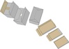 Papírenské zboží - Archivbehälter, blau/weiß, (Kasten/Deckel), Pappe, 522x351x305, 60 mm, DONAU [5 Stück]