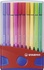 Papírenské zboží - Premium-Fasermarker – STABILO Pen 68 – ColorParade – 20-teiliges Schreibtischset blau/rot