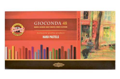 Papírenské zboží - Souprava pastelů tvrdých uměleckých GIOCONDA 8116 48ks KOH-I-NOOR