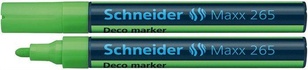 Papírenské zboží - Kreidemarker Maxx 265, hellgrün, 2-3mm, flüssig, SCHNEIDER