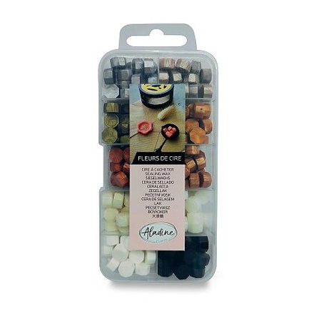 Papírenské zboží - Pečetní vosk granulovaný - metalické barvy