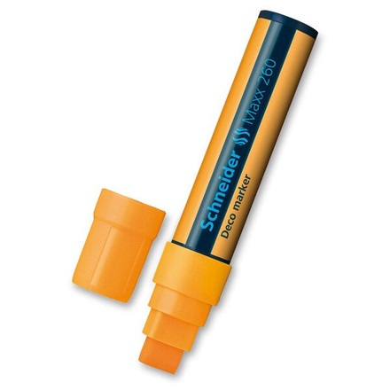 Papírenské zboží - Popisovač Schneider Maxx 260 oranžový