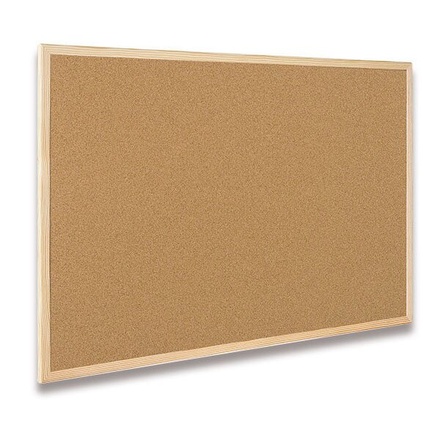 Papírenské zboží - Korková tabule Bi-Office 100 x 60 cm