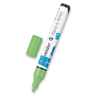 Papírenské zboží - Akrylový popisovač Schneider Paint-It 320 pastelová zelená