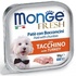 Papírenské zboží - MONGE FRESH - Pastete und Stücke mit Truthahn 100 g für Hunde