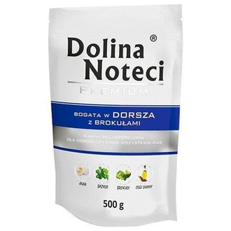 Papírenské zboží - DOLINA NOTECI PREMIUM treska s brokolicí kapsička pro psy 500 g 