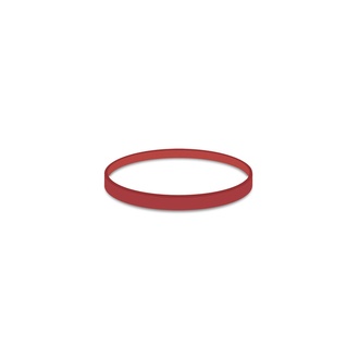 Papírenské zboží - Gumičky červené silné (3 mm, průměr 5 cm) [1 kg]