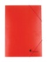 Papírenské zboží - Tafeln mit Gummiband, rot, Karton, A4, VICTORIA
