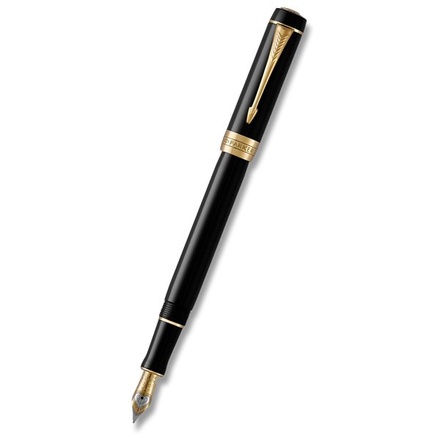 Papírenské zboží - Parker Duofold Classic Black GT hrot M