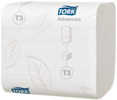 Papírenské zboží - Toaletní papír skládaný TORK ADVANCED 2vrstvy T3 [36 x 242 ks]