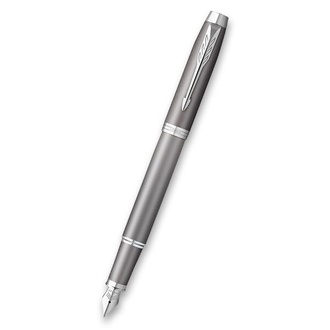 Papírenské zboží - Parker IM Writing Rituals Grey CT plnicí pero hrot F