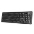Papírenské zboží - Marvo DCM003WE BK, Tastatur mit einer schnurlosen Maus, US, fürs Büro, schnurlos typ schwarz