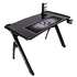 Papírenské zboží - ULTRADESK Spieltisch INVADER - BLACK, 120x64 cm, 75 cm