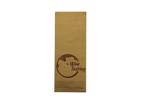 Papírenské zboží - Kapsička na příbory New Natur Wine Tasting s bílým ubrouskem [125 ks]