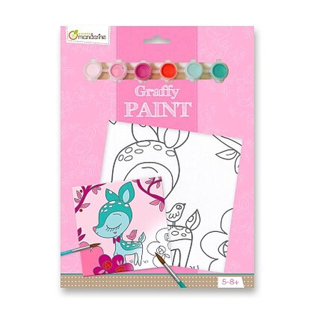 Papírenské zboží - Kreativní sada Avenue Mandarine Graffy Paint - koloušek
