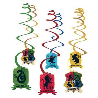 Papírenské zboží - Spirály Harry Potter 6 ks, mix motivů
