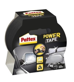 Papírenské zboží - Extra silná lepicí páska pro interiér i exteriér "Pattex Power Tap", černá, 50 mm x 10 m,