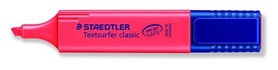Papírenské zboží - Textmarker "Textsurfer classic 364", rot, 1-5mm, STAEDTLER