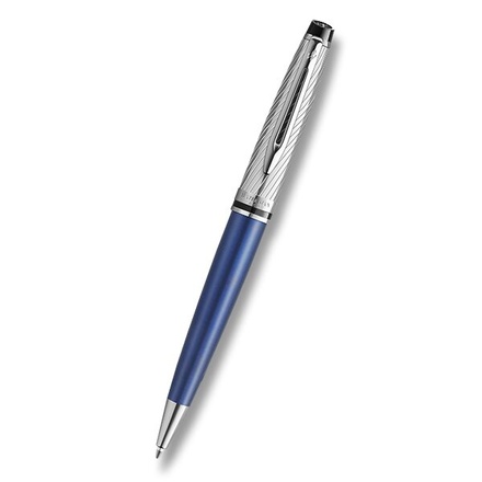 Papírenské zboží - Waterman Expert Deluxe Metalic Blue CT kuličkové pero