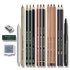 Papírenské zboží - Faber-Castell Try-it Box-Set Trockentechnik - 17-teilig