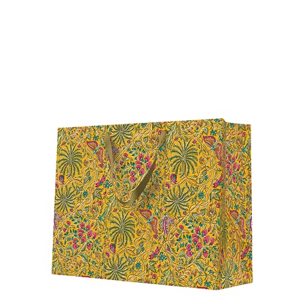 Papírenské zboží - Dárková taška horizontal - ETHNIC GARDEN 33,5x13x26,5 cm