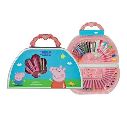 Papírenské zboží - Výtvarný kufřík 51ks Peppa Pig
