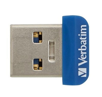 Papírenské zboží - 64GB USB Flash 3.0, 80/25 MB/sec, VERBATIM "NANO STORE ´N´ STAY"