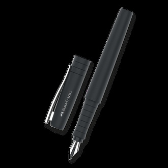 Papírenské zboží - Plnicí pero Faber-Castell Poly Pen F, Černá