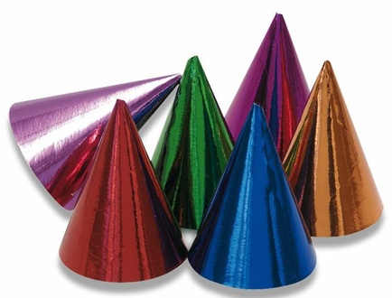 Papírenské zboží - Párty kloboučky [10 ks]