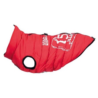 Papírenské zboží - Obleček s postrojem Saint-Malo červený M:45cm, hruď:60cm, krk:46cm